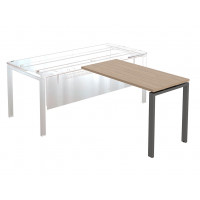 Брифинг-приставка NT 120 вяз натуральный/антрацит Брифинг-приставка NT 120 вяз натуральный/антрацит